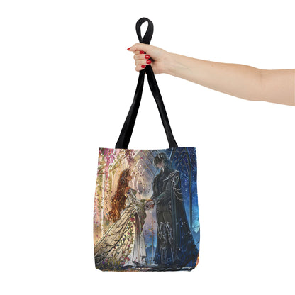 Lightlark Double Sided Linen Tote Bag | Fantasy Book Lover Gift | Aesthetic Bookish Tote