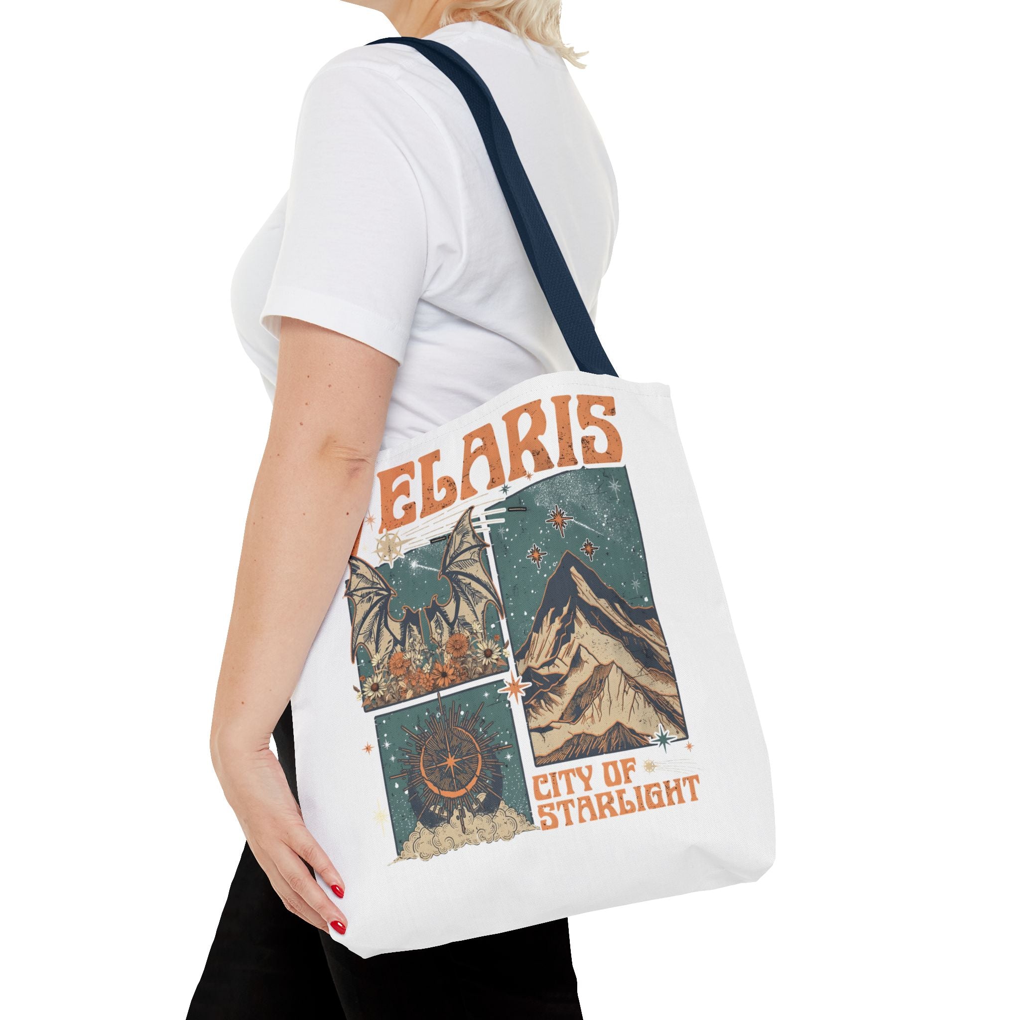 ACOTAR City of Starlight Tote Bag Inspired by Sarah J. Maas | Night Court Book Lover Gift