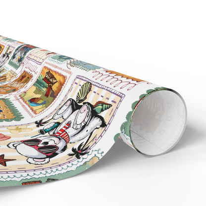 The Summer I Turned Pretty Wrapping Paper | Cousins Beach Gift Wrap | Bookish Wrapping Paper