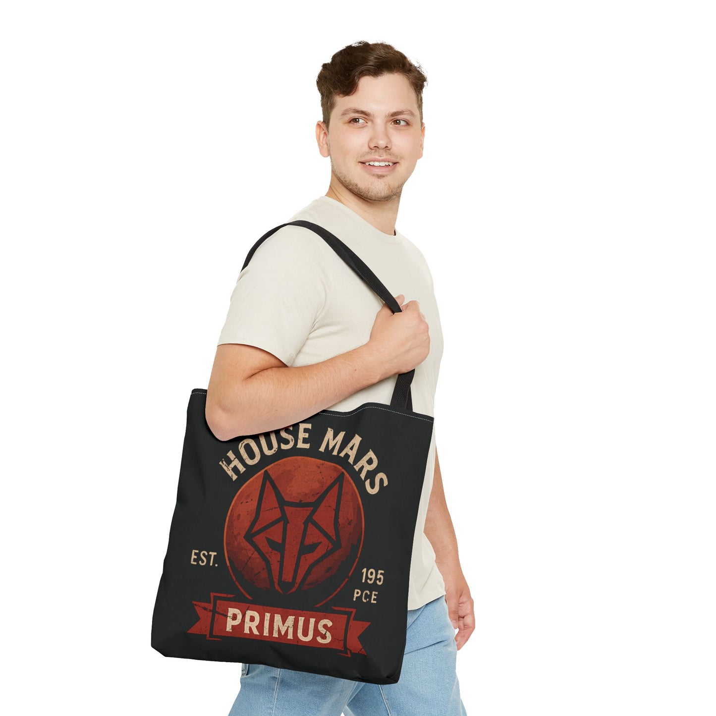 House Mars Inspired Tote Bag | Red Rising Fan Tote | Primus Society Tote | Sci-Fi Reader Gift | Howler Inspired Bookish Bag
