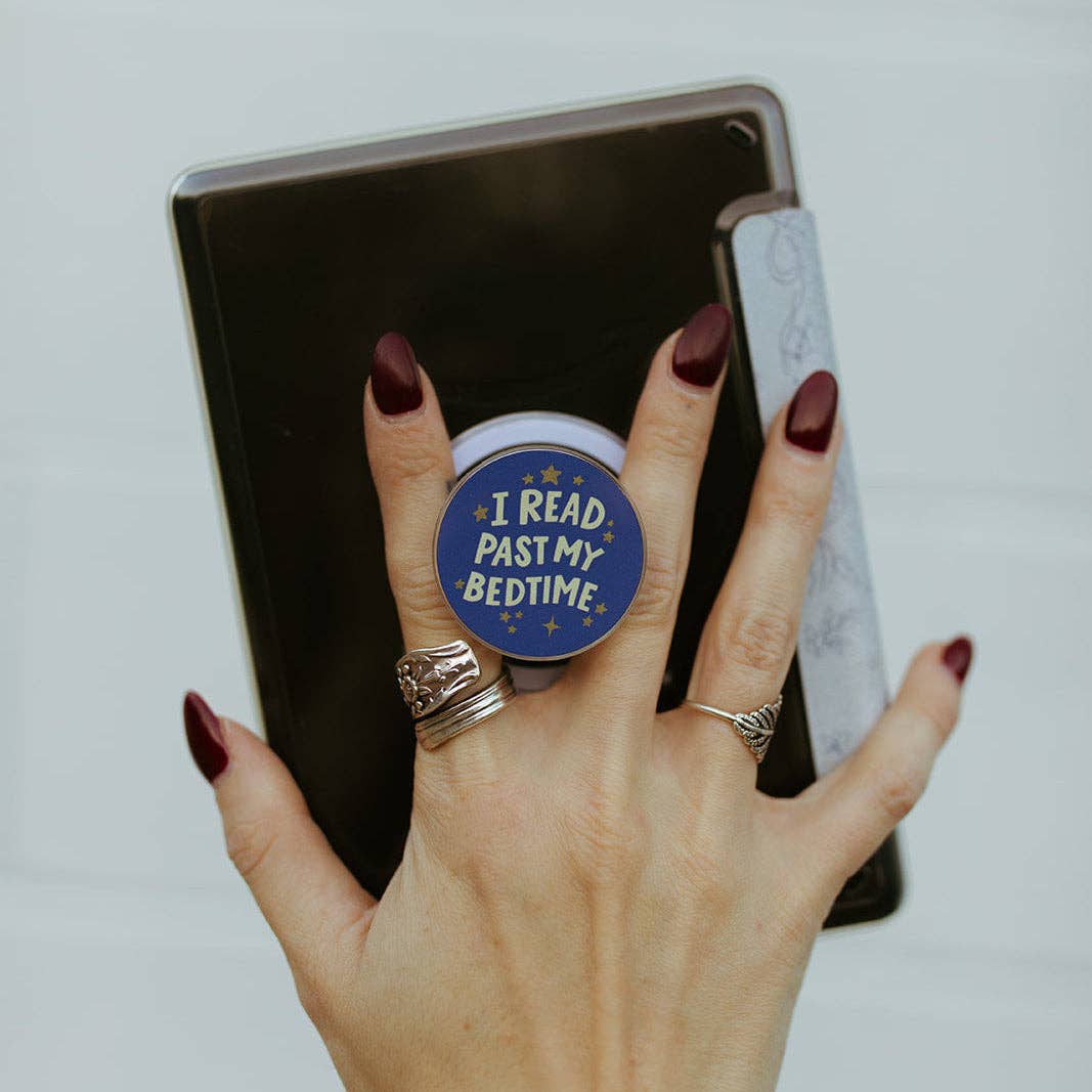 Magnetic Phone Grip, I Read Past My Bedtime