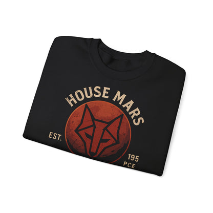 House Mars Primus Sweatshirt | Red Rising Inspired Crewneck | Howler Fan Gift | Sci-Fi Book Lover Sweatshirt | Mars Society Pullover