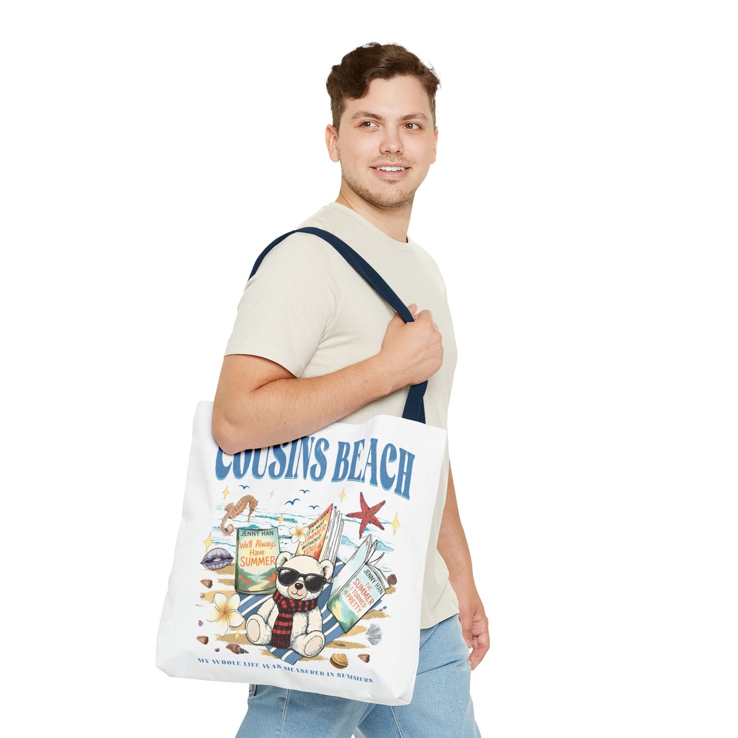 Cousins Beach Tote Bag | The Summer I Turned Pretty | Junior Mint Bear