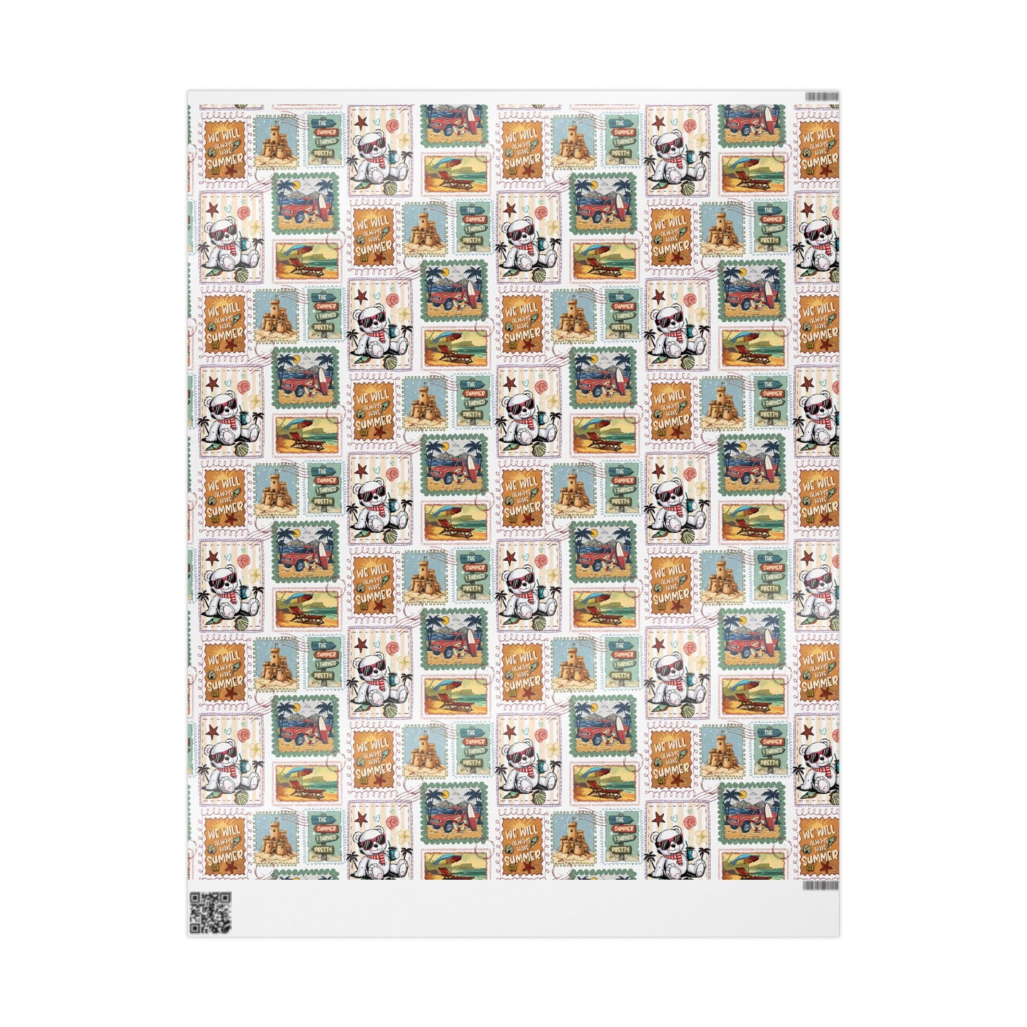 The Summer I Turned Pretty Wrapping Paper | Cousins Beach Gift Wrap | Bookish Wrapping Paper