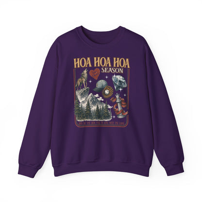 HOA HOA HOA Season Sweatshirt | Twilight Inspired Crewneck | Team Edward Inspired Book Lover Sweatshirt | Cozy Fall Reader Gift