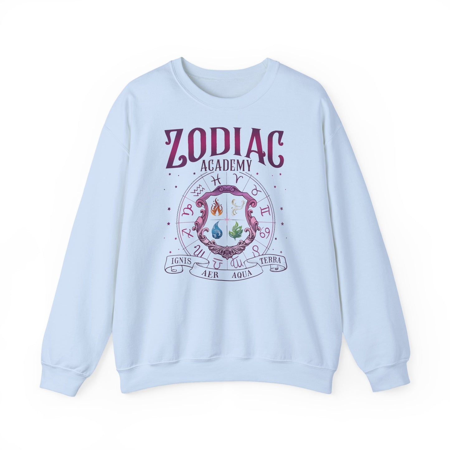 Zodiac Academy Elements Sweatshirt | Fantasy Book Lover Crewneck | Romantasy Reader Gift | Zodiac Academy Inspired Cozy Pullover | Booktok Sweatshirt