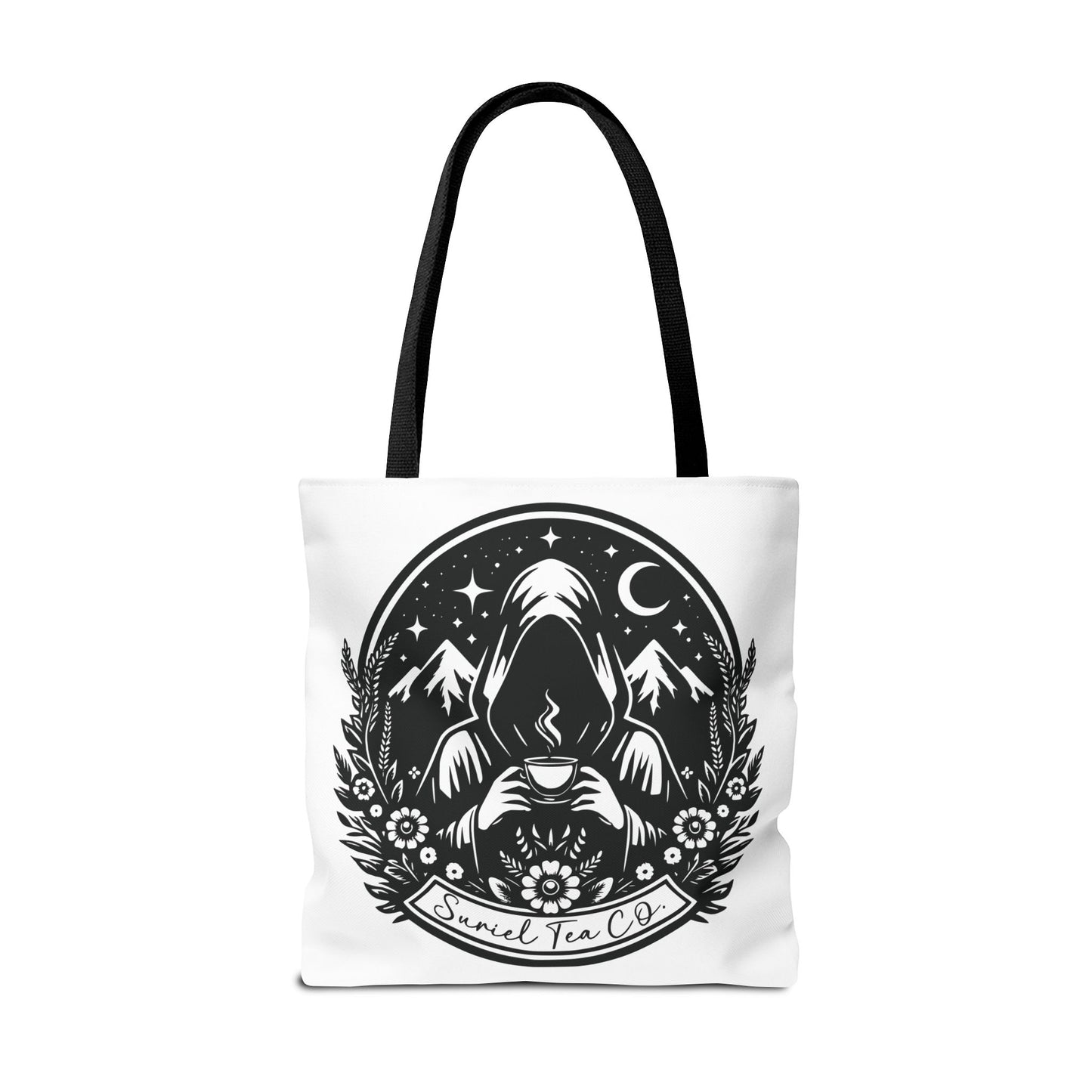 ACOTAR Suriel Tea Co. Tote Bag | Bookish Fantasy Gothic Tote