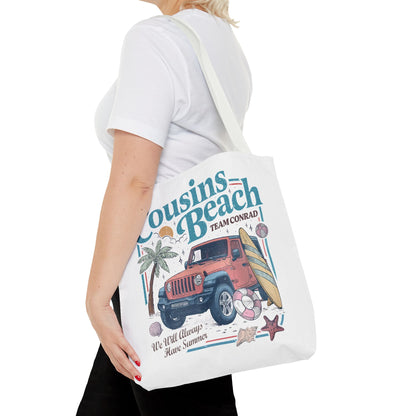 Summer I Turned Pretty | Cousins Beach | Team Conrad Tote Bag | Summer Bookish Tote