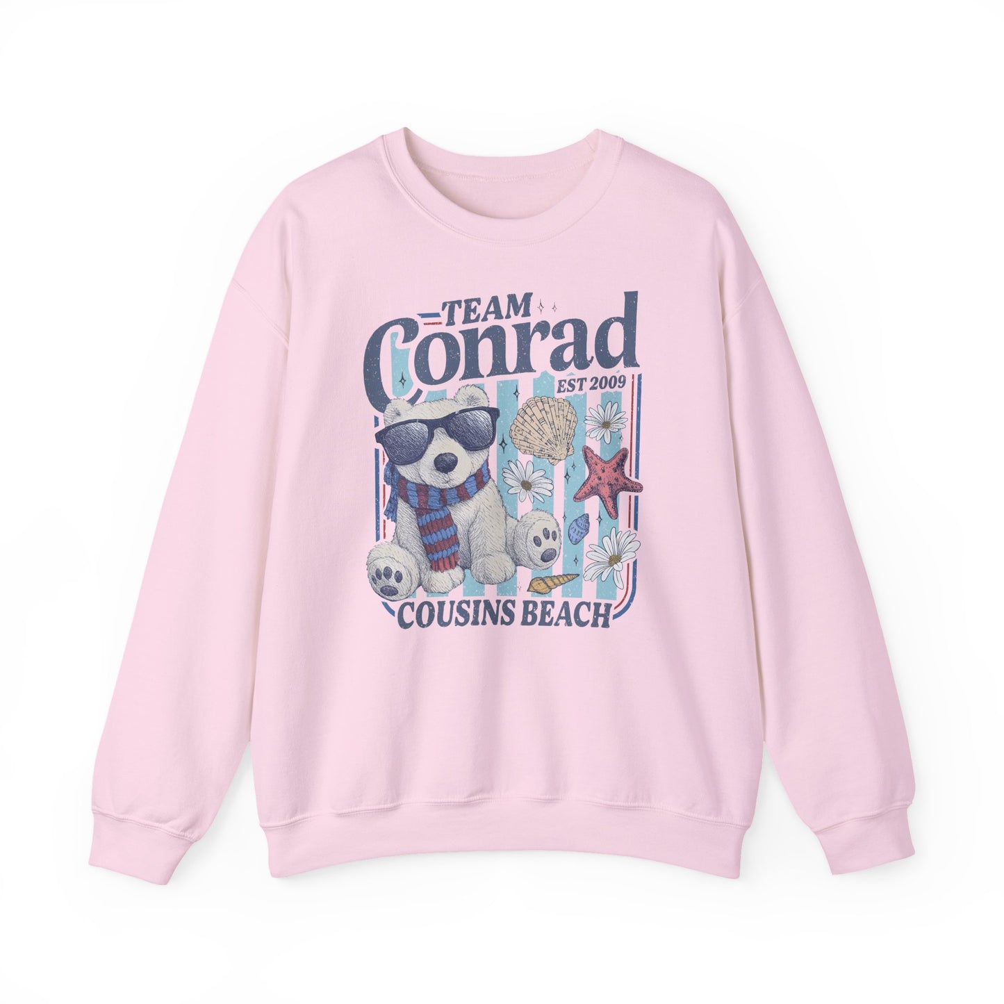 Team Conrad Sweatshirt | Cousins Beach Retro Sweatshirt | Summer I Turned Pretty Inspired Crewneck | Beach Romance Bookish Gift