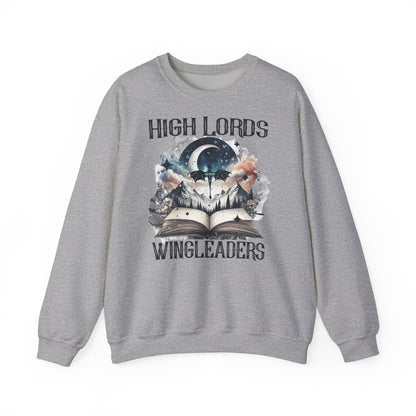 High Lords & Wingleaders Bookish Sweatshirt | Fantasy Reader Crewneck | Romantasy Inspired Gift