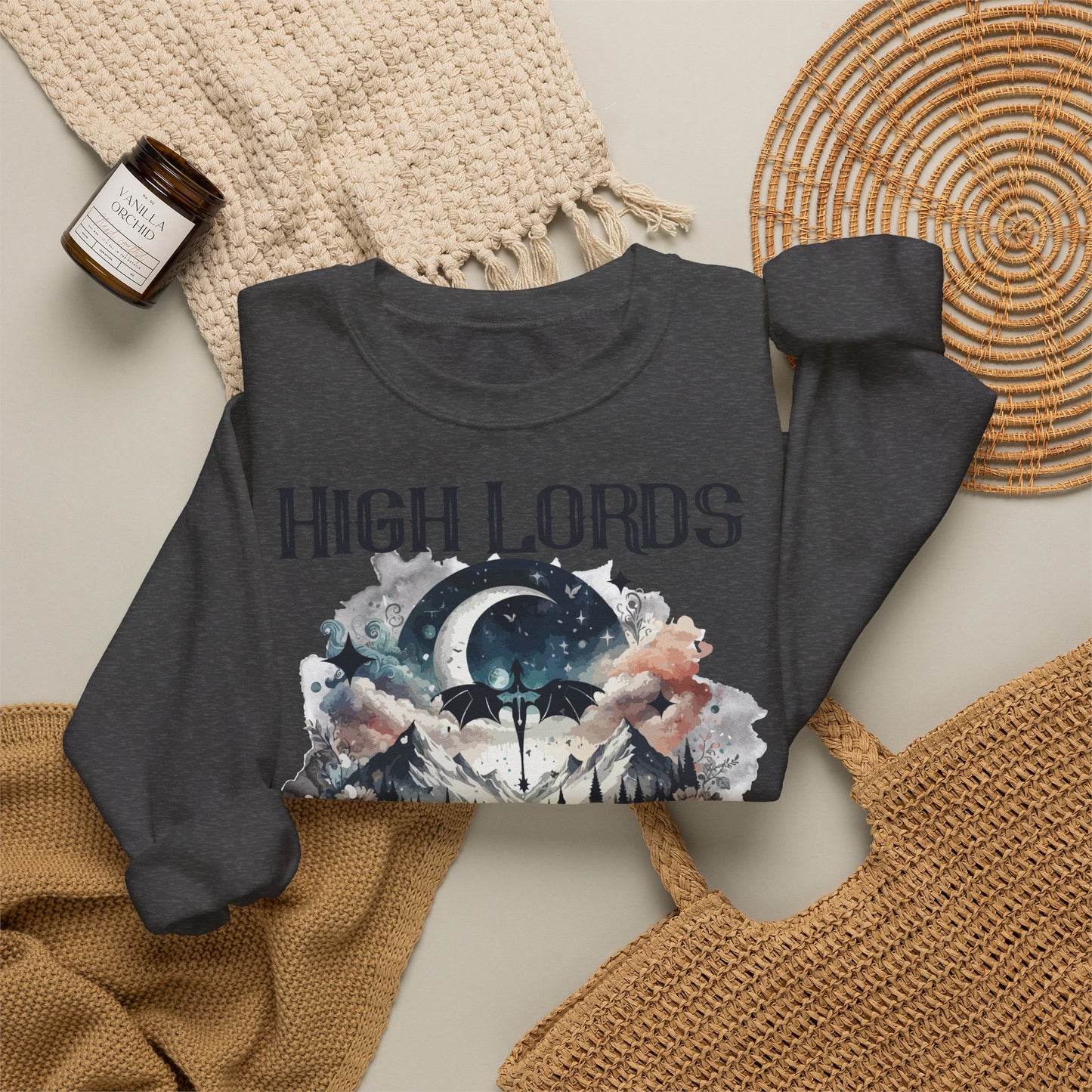 High Lords & Wingleaders Bookish Sweatshirt | Fantasy Reader Crewneck | Romantasy Inspired Gift