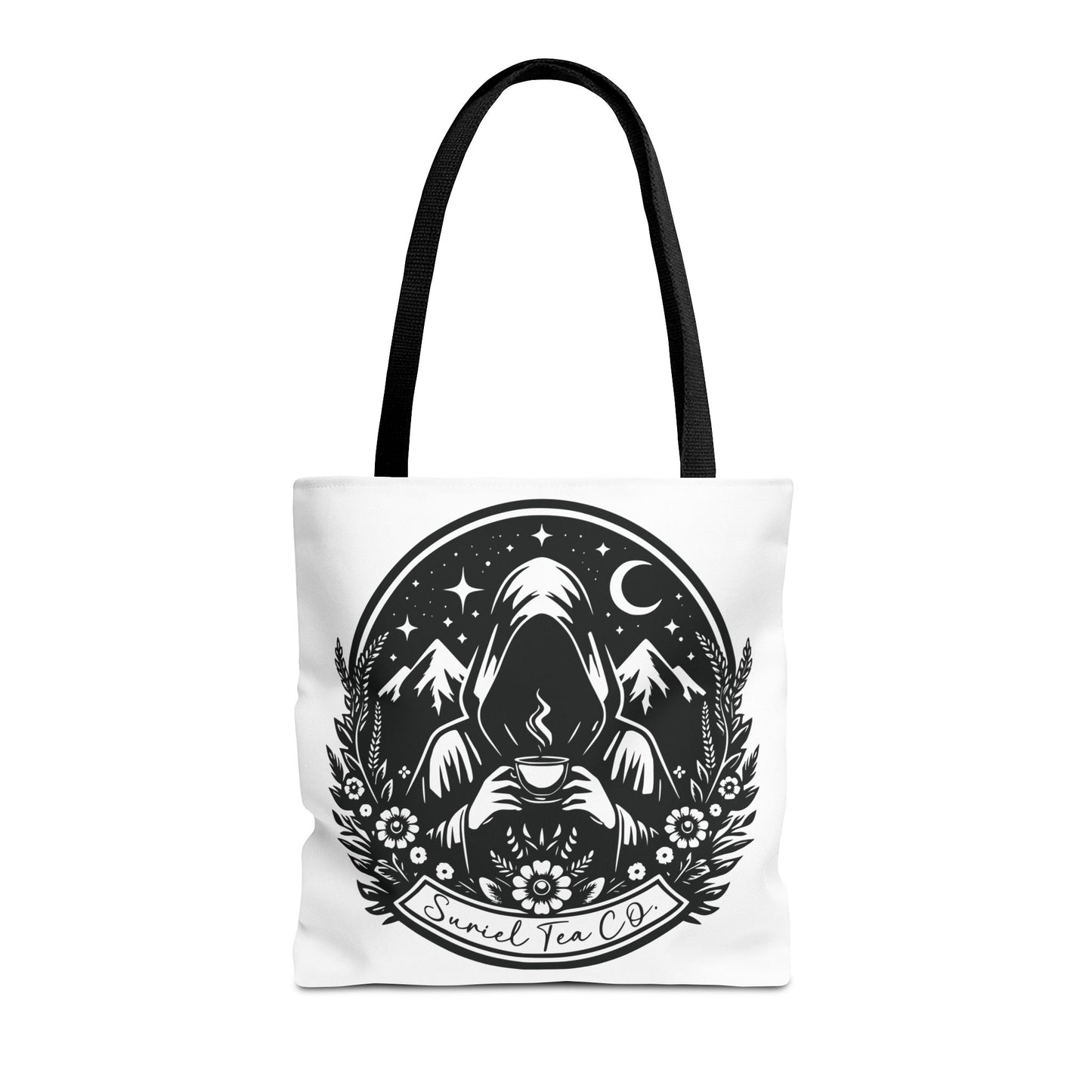 ACOTAR Suriel Tea Co. Tote Bag | Bookish Fantasy Gothic Tote