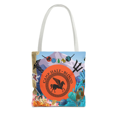 Camp Half Blood Tote Bag | Percy Jackson Bookish Bag with Greek Mythology Aesthetic