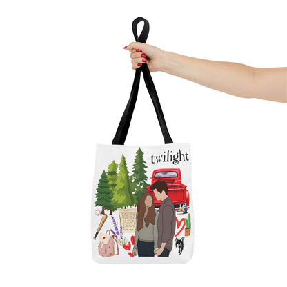 Twilight Inspired Tote Bag | Bookish Linen Bag | Forest Romance Aesthetic