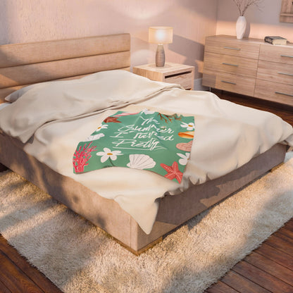 The Summer I Turned Pretty Blanket | TSITP |  Beachy Bookish Throw for Fans of Cousins Beach