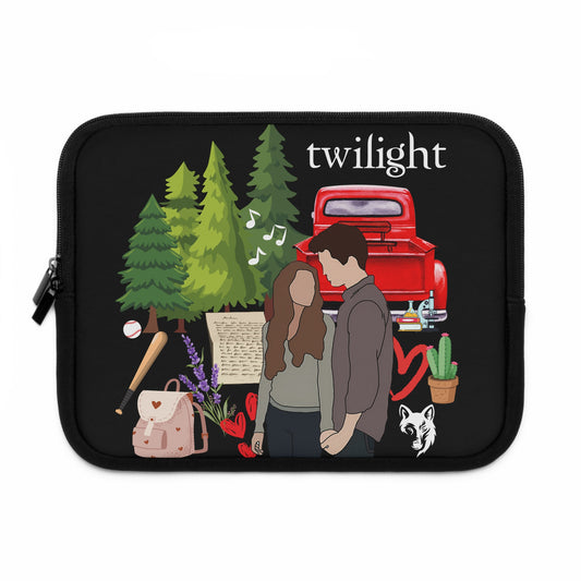 Twilight Collage Laptop Sleeve | Bella & Edward Red Truck Aesthetic Case