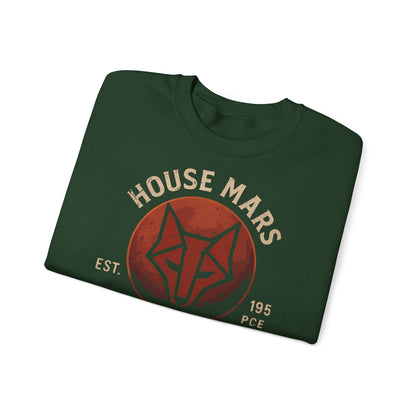 House Mars Primus Sweatshirt | Red Rising Inspired Crewneck | Howler Fan Gift | Sci-Fi Book Lover Sweatshirt | Mars Society Pullover