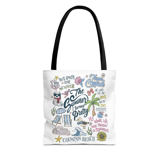The Summer I Turned Pretty | Cousins Beach Tote Bag | Team Conrad & Jeremiah Bookish Bag