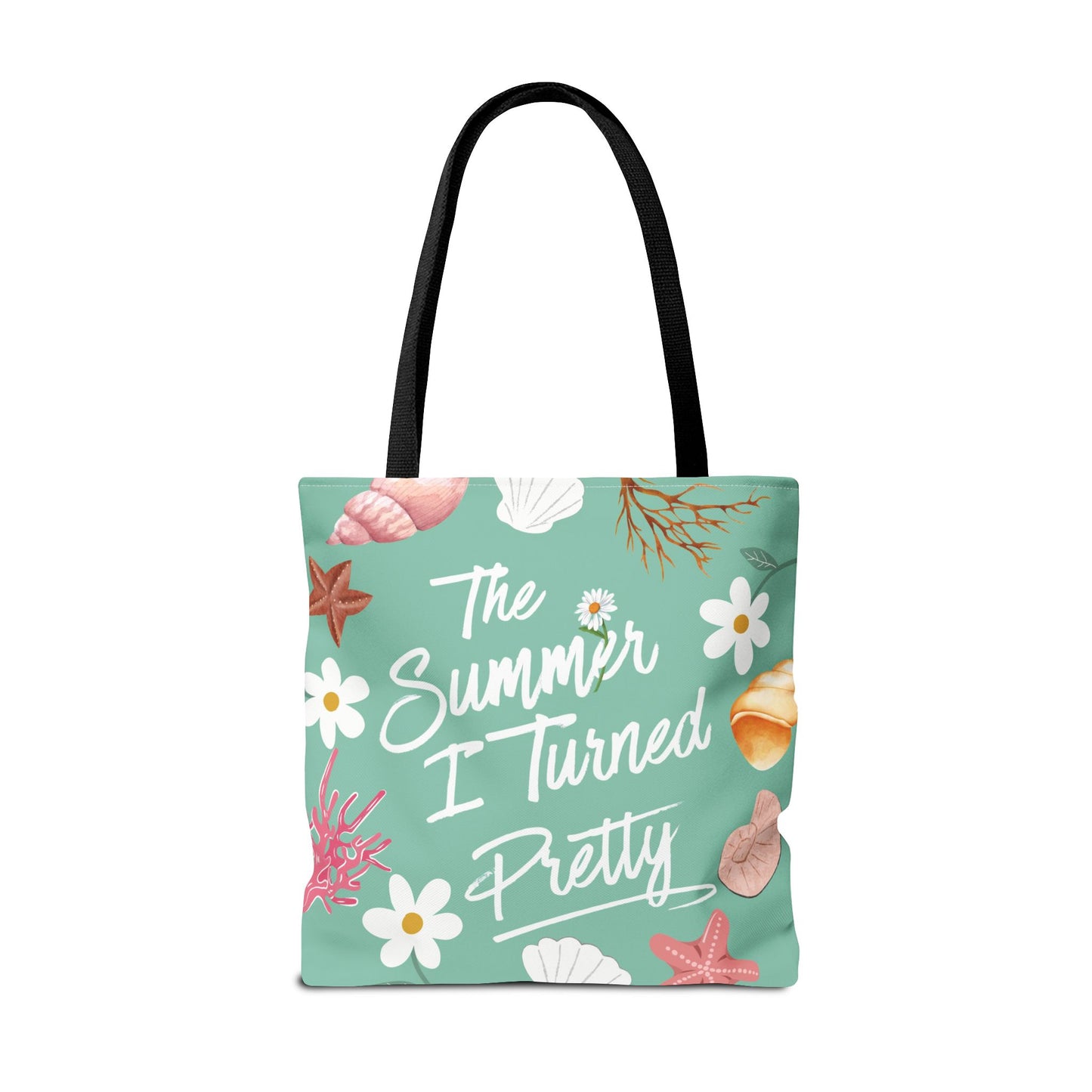 The Summer I Turned Pretty Tote Bag | SITP Tote Bag | Bookish Beach Bag | Cute Daisy & Seashell Tote | Book Lover Gift
