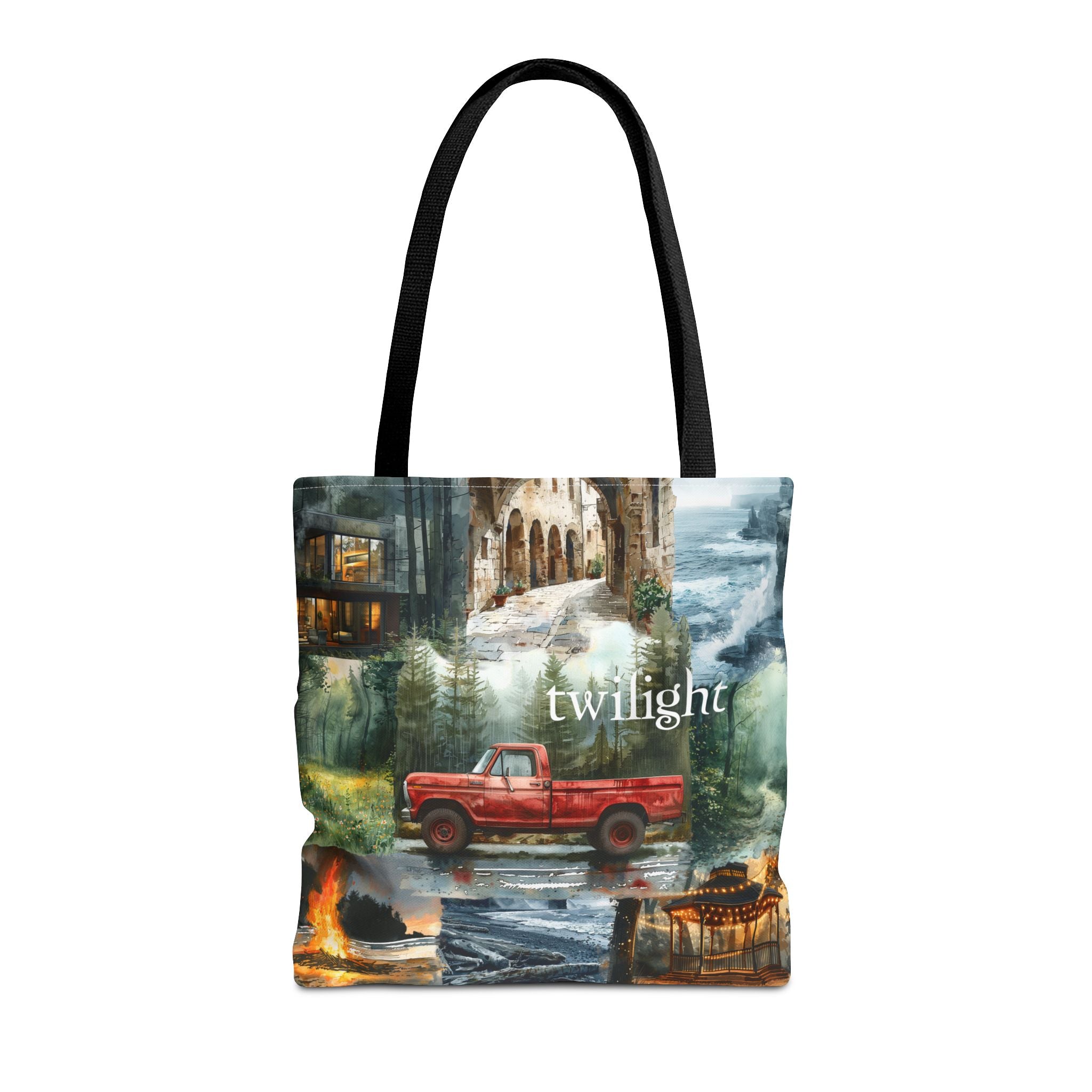 Twilight Inspired Tote Bag | Bellas Truck & Forks Forest Scene