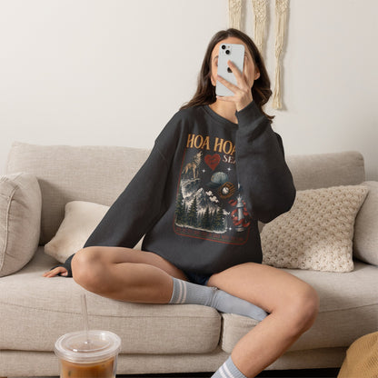 HOA HOA HOA Season Sweatshirt | Twilight Inspired Crewneck | Team Edward Inspired Book Lover Sweatshirt | Cozy Fall Reader Gift