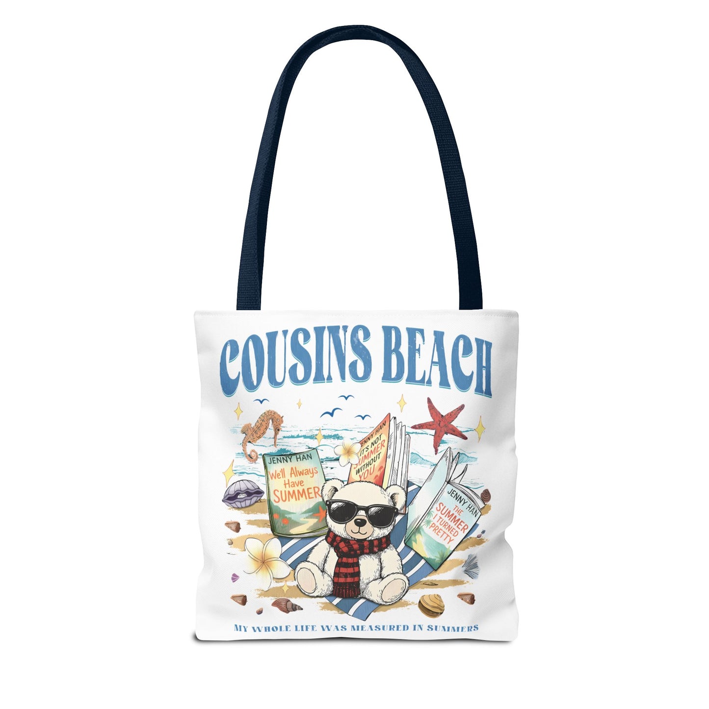 Cousins Beach Tote Bag | The Summer I Turned Pretty | Junior Mint Bear