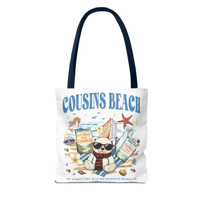 Cousins Beach Tote Bag | The Summer I Turned Pretty | Junior Mint Bear