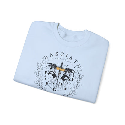Basgiath War College Sweatshirt | Fourth Wing Inspired Crewneck | Dragon Rider Fantasy Sweatshirt | Romantasy Book Lover Gift | Violet Sorrengail Fan