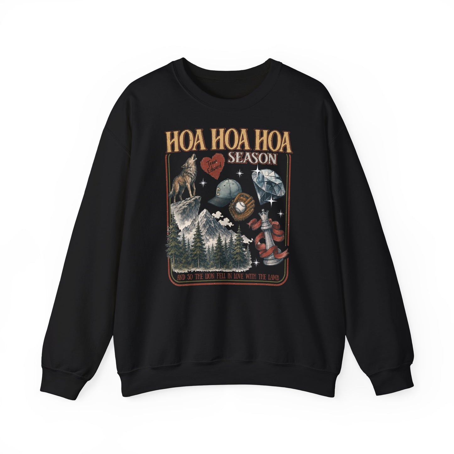 HOA HOA HOA Season Sweatshirt | Twilight Inspired Crewneck | Team Edward Inspired Book Lover Sweatshirt | Cozy Fall Reader Gift