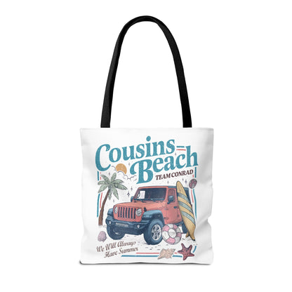 Summer I Turned Pretty | Cousins Beach | Team Conrad Tote Bag | Summer Bookish Tote