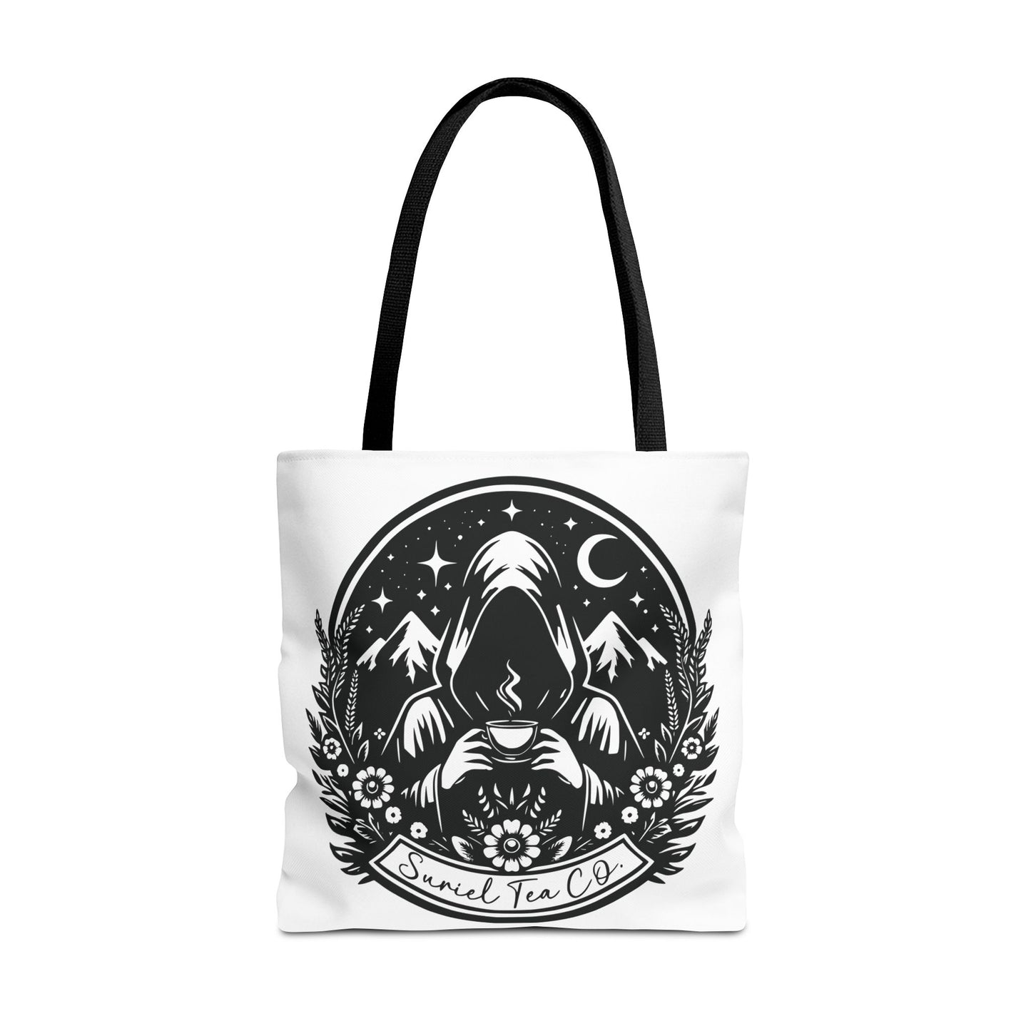 ACOTAR Suriel Tea Co. Tote Bag | Bookish Fantasy Gothic Tote