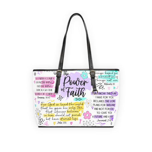 PU Leather Faith-Inspired Shoulder Bag, Inspirational Tote, Christian Handbag, Versatile Everyday Purse, Unique Gift for Women, [...]