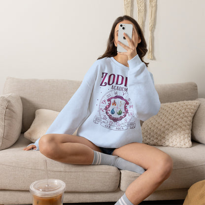 Zodiac Academy Elements Sweatshirt | Fantasy Book Lover Crewneck | Romantasy Reader Gift | Zodiac Academy Inspired Cozy Pullover | Booktok Sweatshirt