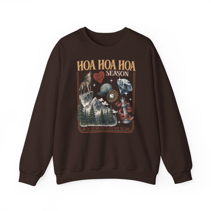 HOA HOA HOA Season Sweatshirt | Twilight Inspired Crewneck | Team Edward Inspired Book Lover Sweatshirt | Cozy Fall Reader Gift