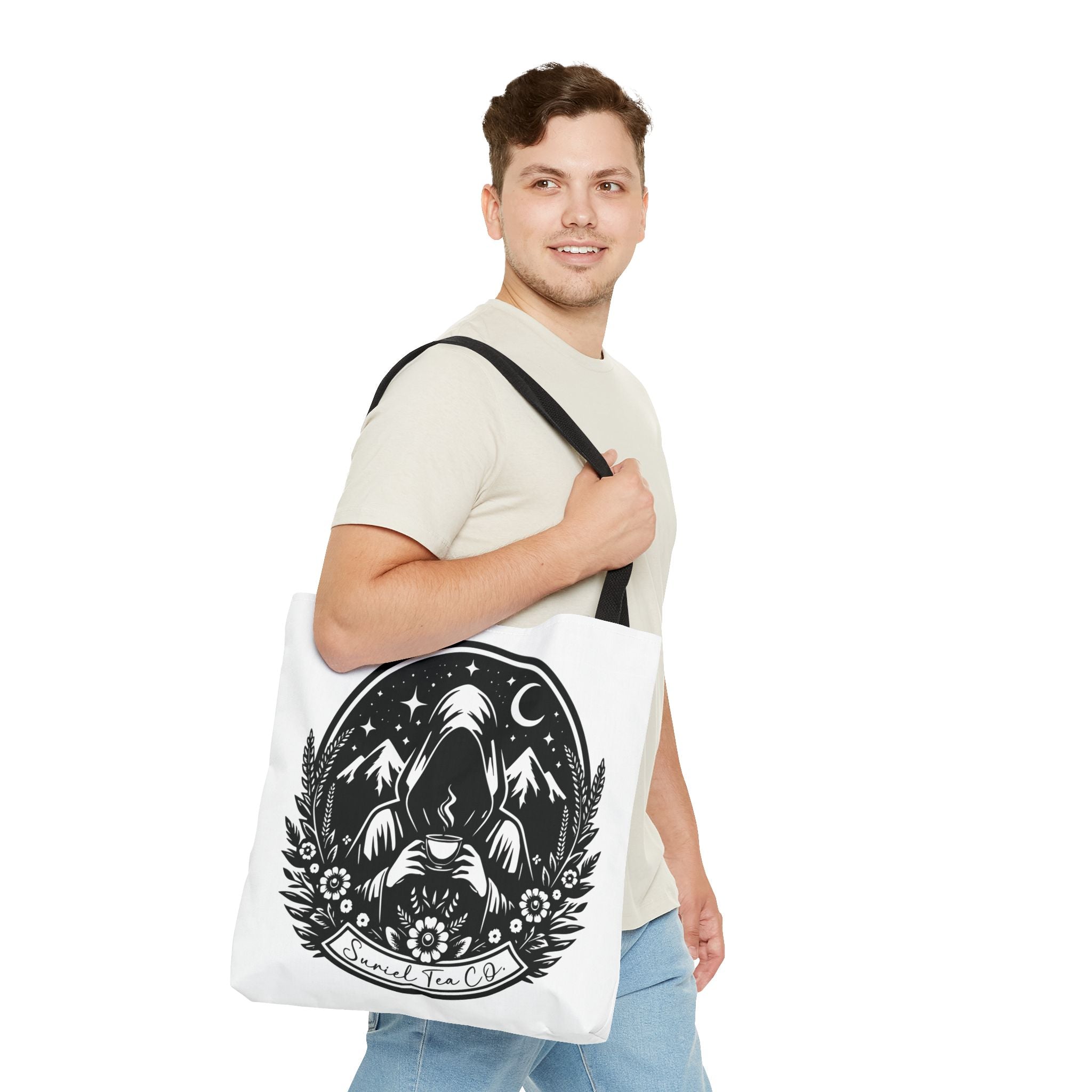 ACOTAR Suriel Tea Co. Tote Bag | Bookish Fantasy Gothic Tote