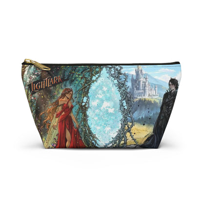 Lightlark Cosmetic Bag | Isla & Grim by the Enchanted Portal | Fantasy Zipper Pouch for Book Lovers