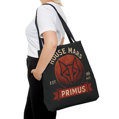 House Mars Inspired Tote Bag | Red Rising Fan Tote | Primus Society Tote | Sci-Fi Reader Gift | Howler Inspired Bookish Bag