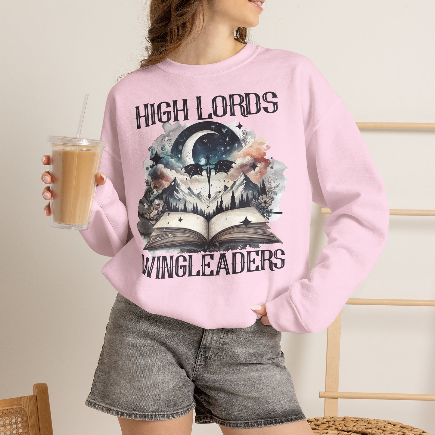High Lords & Wingleaders Bookish Sweatshirt | Fantasy Reader Crewneck | Romantasy Inspired Gift