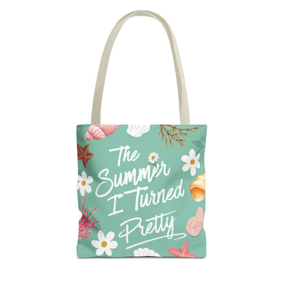 The Summer I Turned Pretty Tote Bag | SITP Tote Bag | Bookish Beach Bag | Cute Daisy & Seashell Tote | Book Lover Gift
