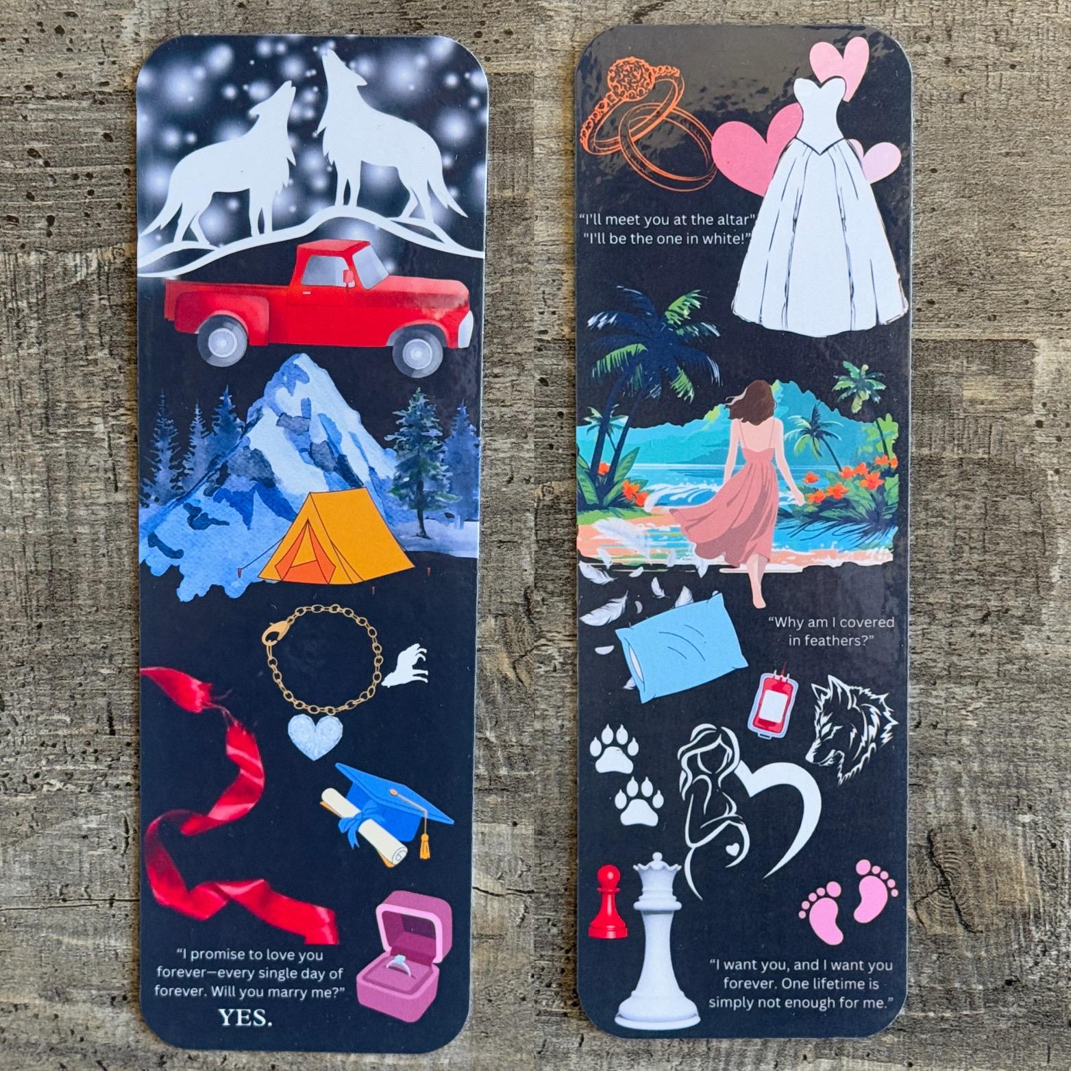 Twilight Themed Bookmarks