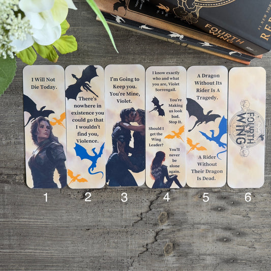 Fourth Wing  Bookmark