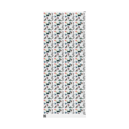 Twilight-Themed Wrapping Paper - Eco-Friendly Gift Wrap, Holiday Packaging, Art Print Gift Wrap, Birthday Wrap, Cute Gift Supplies