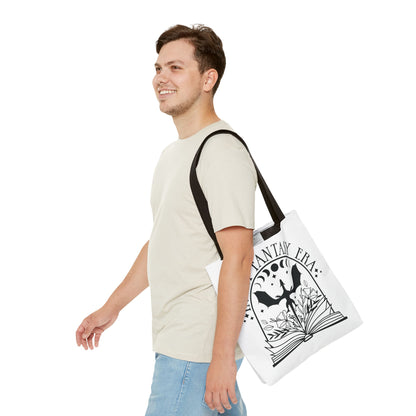 In My Fantasy Era Tote Bag | Dragon Book Lover Bag