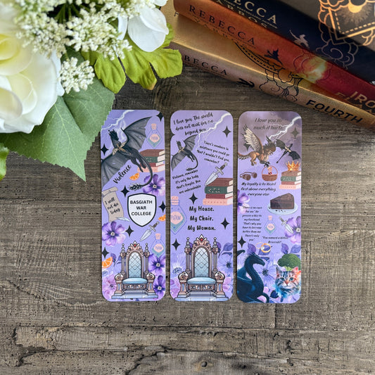 Fourth Wing (Asthetic) Bookmark