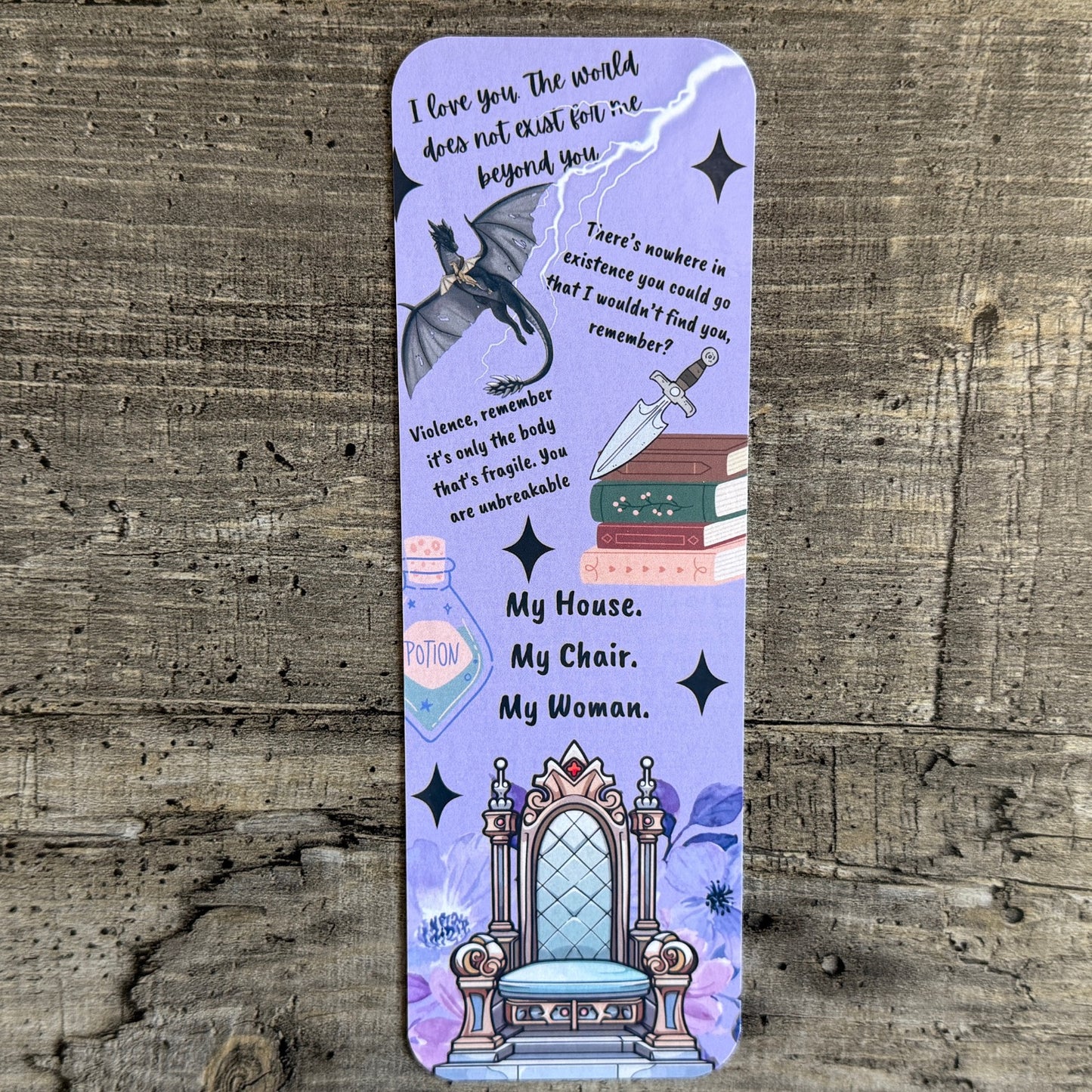 Fourth Wing (Asthetic) Bookmark