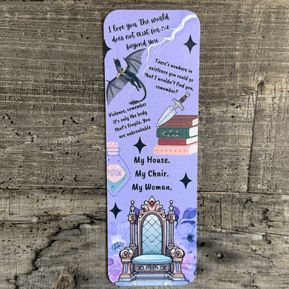 Fourth Wing (Asthetic) Bookmark