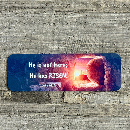 Easter Bookmark | Tomb rolled away