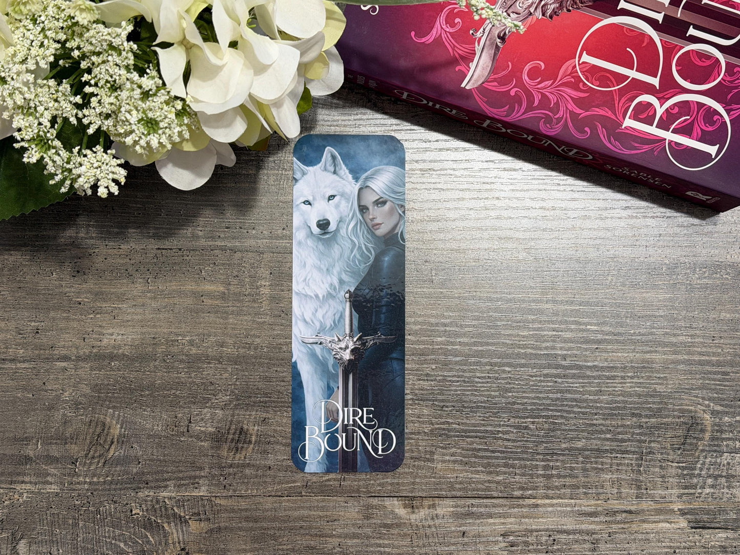 Dire Bound Inspired Bookmark | Stark & Meryn Dark Fantasy Romance Bookmark