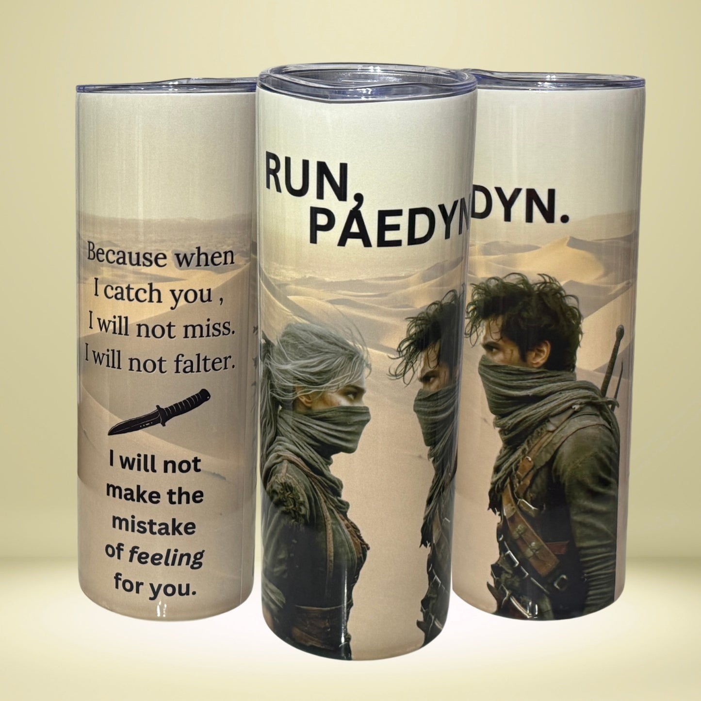 Powerless | Run Paedyn Tumbler