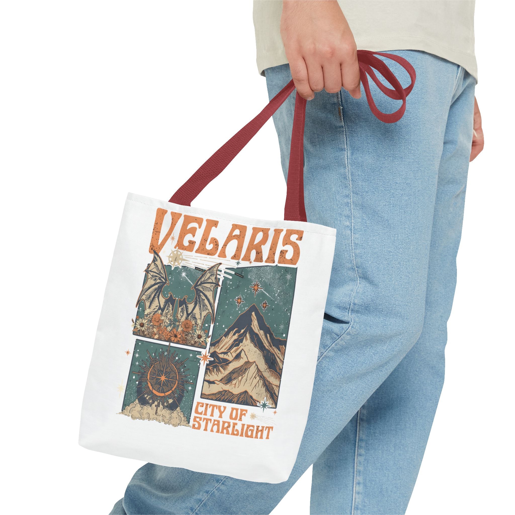 ACOTAR City of Starlight Tote Bag Inspired by Sarah J. Maas | Night Court Book Lover Gift